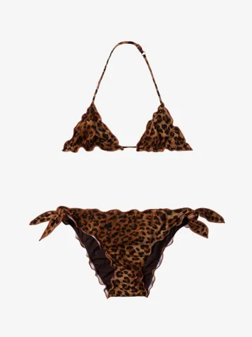 Meisjes Bikini Frou Frou Sand Leopard