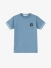 Stone Island Junior Jongens T-shirt Pique Powder Blauw