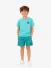 Stone Island Junior Jongens T-shirt Aqua