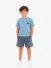 Stone Island Junior Jongens T-shirt Powder Blauw