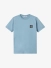 Stone Island Junior Jongens T-shirt Powder Blauw