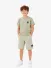 Stone Island Junior Jongens T-shirt Pearl Grijs