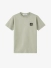 Stone Island Junior Jongens T-shirt Pearl Grijs