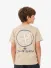 Stone Island Junior Jongens T-shirt Beige