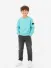 Stone Island Junior Jongens Sweater Aqua