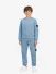 Stone Island Junior Jongens Sweater Powder Blauw