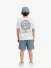 Stone Island Junior Jongens Zwembroek Powder Blauw