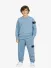 Stone Island Junior Jongens Joggingbroek Acid Dust Blauw