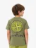 Stone Island Junior Jongens T-shirt Olijf Groen