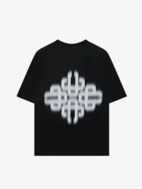 The Couture Club Unisex T-shirt Motion Blurred Emblem Zwart