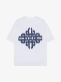 The Couture Club Unisex T-shirt Motion Blurred Emblem Navy