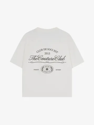 PRE ORDER Unisex T-shirt Club de Soci Graphic Off White