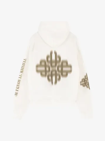 PRE ORDER Unisex Hoodie Motion Blurred Emblem Khaki