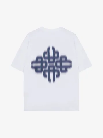 PRE ORDER Unisex T-shirt Motion Blurred Emblem Navy