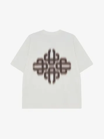 PRE ORDER Unisex T-shirt Motion Blurred Emblem Off White