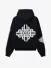 The Couture Club PRE ORDER Unisex Hoodie Motion Blurred Emblem Zwart