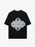 The Couture Club PRE ORDER Unisex T-shirt Motion Blurred Emblem Zwart
