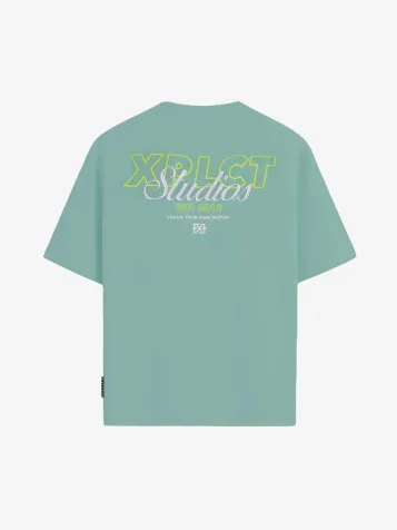 Heren T-shirt Destiny Mint Groen