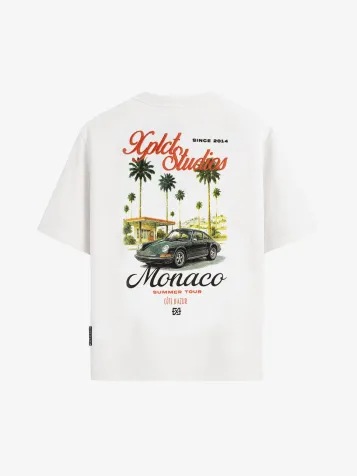 Heren T-shirt Monaco Off White