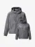 XPLCT Heren Zomerjas Reverse Windbreaker Licht Grijs
