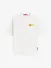 XPLCT Heren T-shirt Flowers Off White