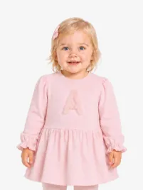 Adee Meisjes Baby Jurk Dream Pale Roze