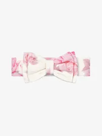 Adee Meisjes Baby Haarband Dana Snow Wit