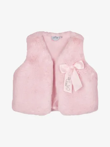 Meisjes Gilet Anna Pale Roze