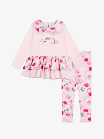 Meisjes Set Legging Adeline Pale Roze