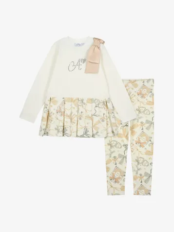 Meisjes Set Legging Blake Snow Wit