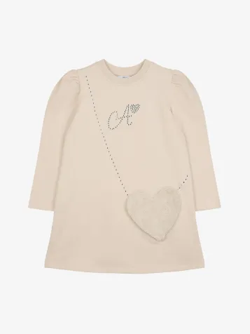 Meisjes Jurk Alyssa Stone Beige