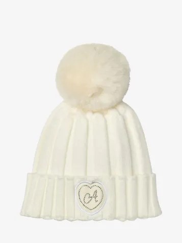 Meisjes Muts Bobbie Snow Wit