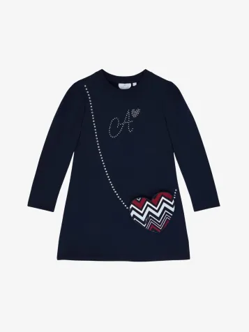 Meisjes Jurk Alyssa Dark Navy