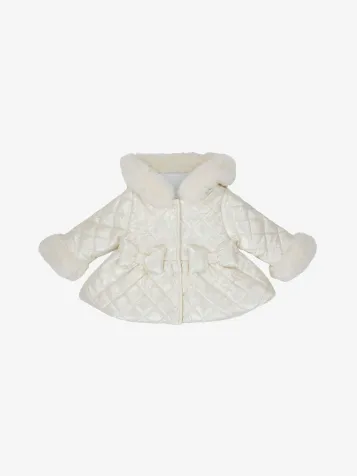 Meisjes Winterjas Baby Dolly Snow Wit