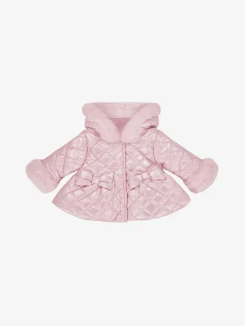 Meisjes Baby Winterjas Dolly Pale Roze