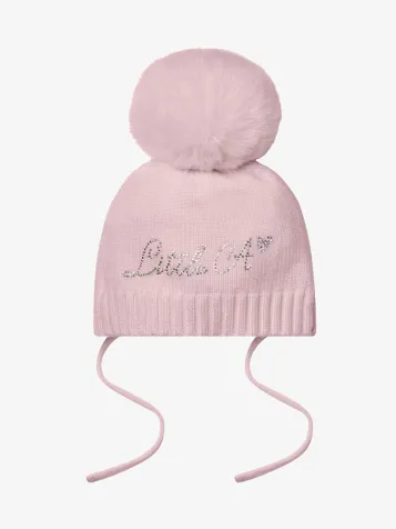 Meisjes Baby Muts Diamond Pale Roze