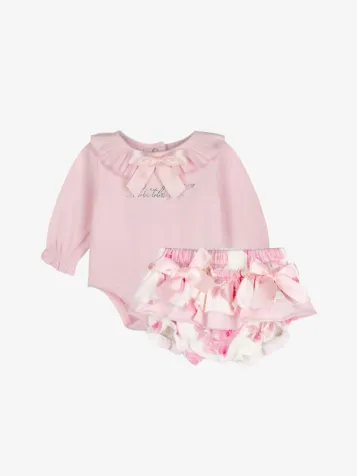 Meisjes Baby Set Deena Rose print jam set