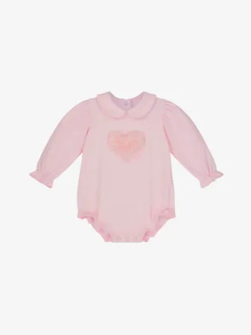 Meisjes Baby Dulca Fur Heart Romper