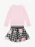 ADee Meisjes Set Short Amy Pale Roze