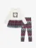 ADee Meisjes Set Legging Crissy Snow Wit