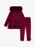 ADee Meisjes Set Legging Alina Deep Cherry