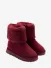 ADee Meisjes Laarzen Fluffie Deep Cherry