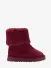 ADee Meisjes Laarzen Fluffie Deep Cherry