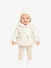 ADee Meisjes Winterjas Baby Dolly Snow Wit