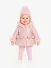 ADee Meisjes Baby Winterjas Dolly Pale Roze