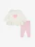 ADee Meisjes Baby Set Legging Demi Snow Wit