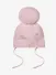 ADee Meisjes Baby Muts Diamond Pale Roze