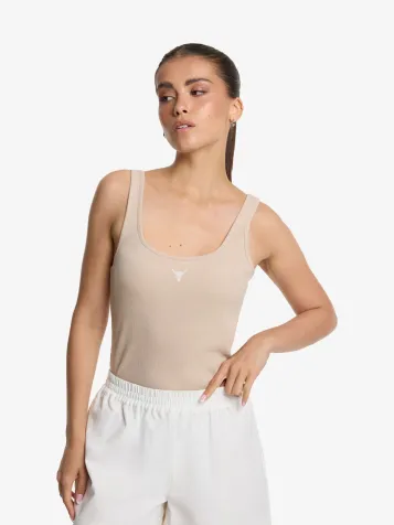 Dames Tank Top Sand
