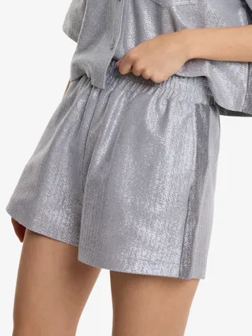 Alix Short Foil Light Grijs