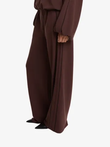 Ladies Knitted Piping Pants